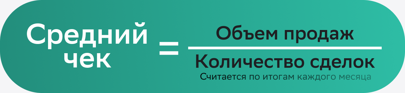 Средний чек
